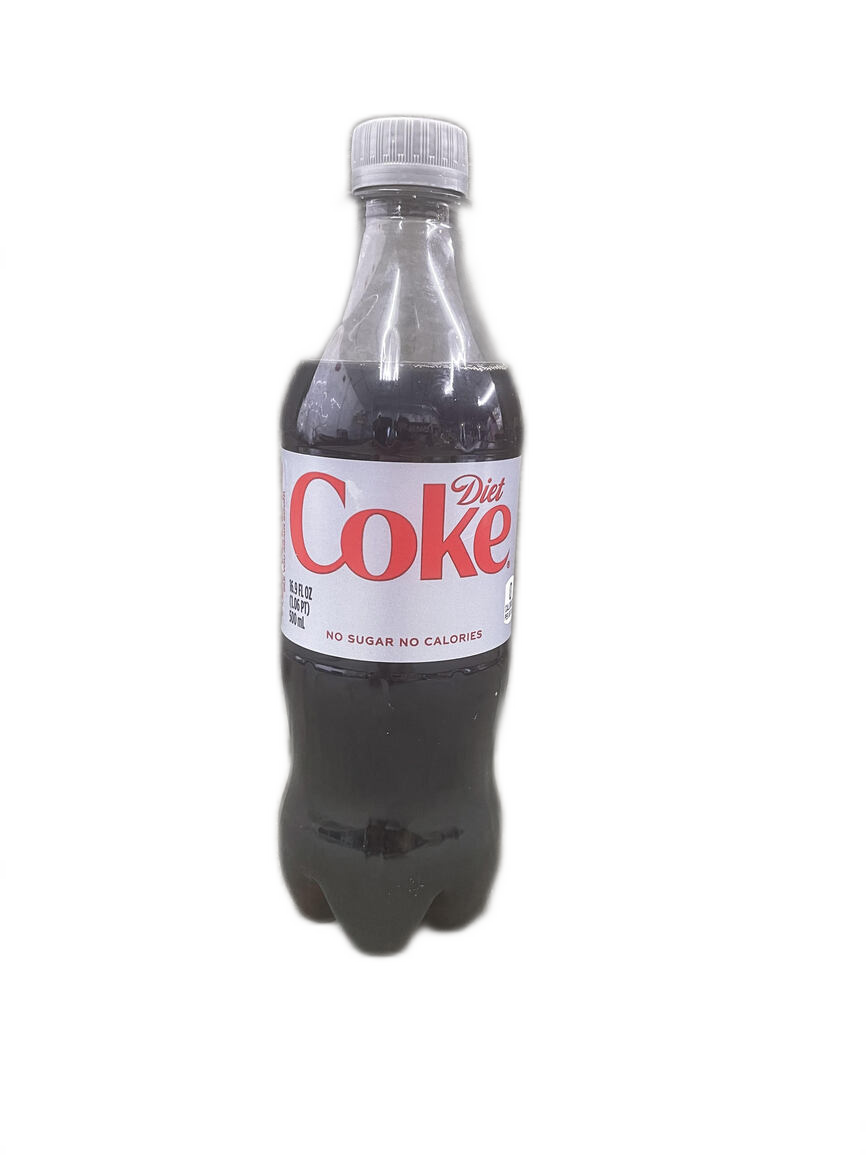 Diet Coke 16.9oz Bottle – Crisp & Calorie-Free